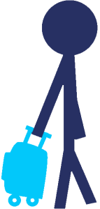 Passenger with Luggage
